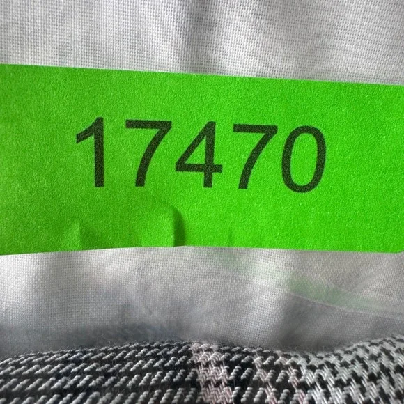 Warehouse One Sleeveless Plaid Button Down Hooded Shirt Black White Pink Medium - Picture 12 of 12